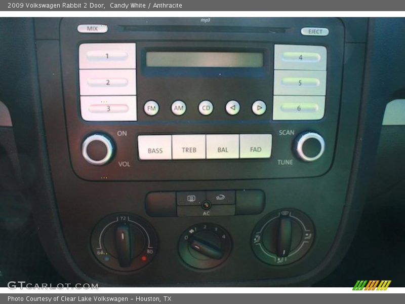 Candy White / Anthracite 2009 Volkswagen Rabbit 2 Door