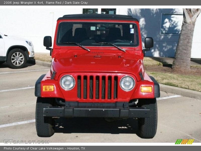 Flame Red / Dark Slate Gray 2006 Jeep Wrangler X 4x4