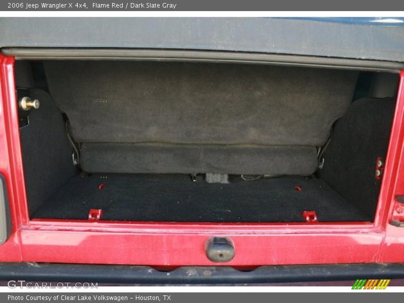 Flame Red / Dark Slate Gray 2006 Jeep Wrangler X 4x4
