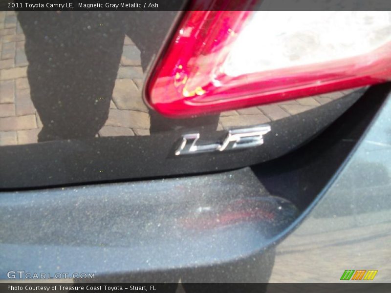 Magnetic Gray Metallic / Ash 2011 Toyota Camry LE