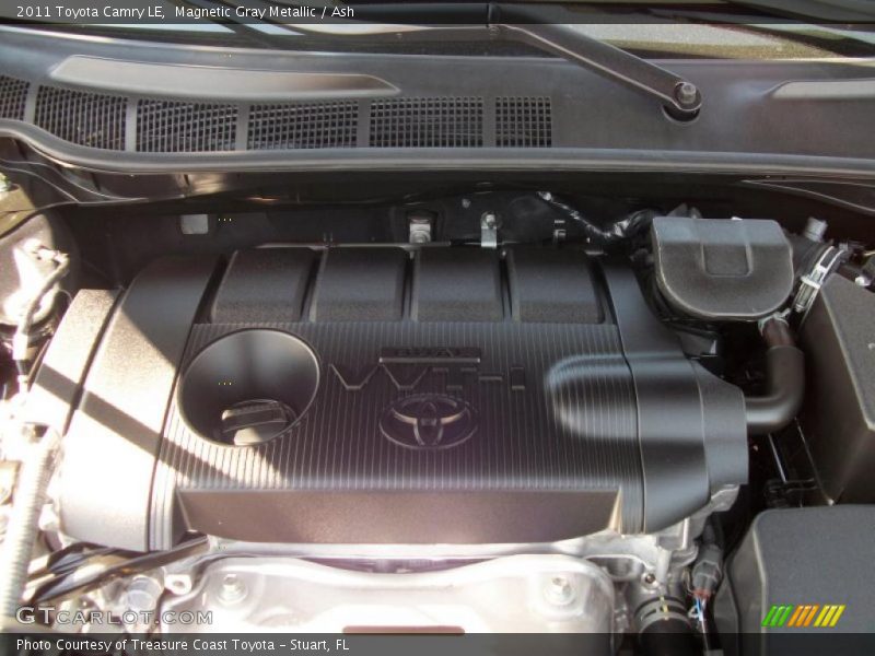 Magnetic Gray Metallic / Ash 2011 Toyota Camry LE