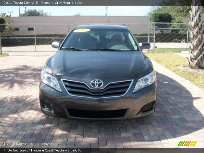 Magnetic Gray Metallic / Ash 2011 Toyota Camry LE
