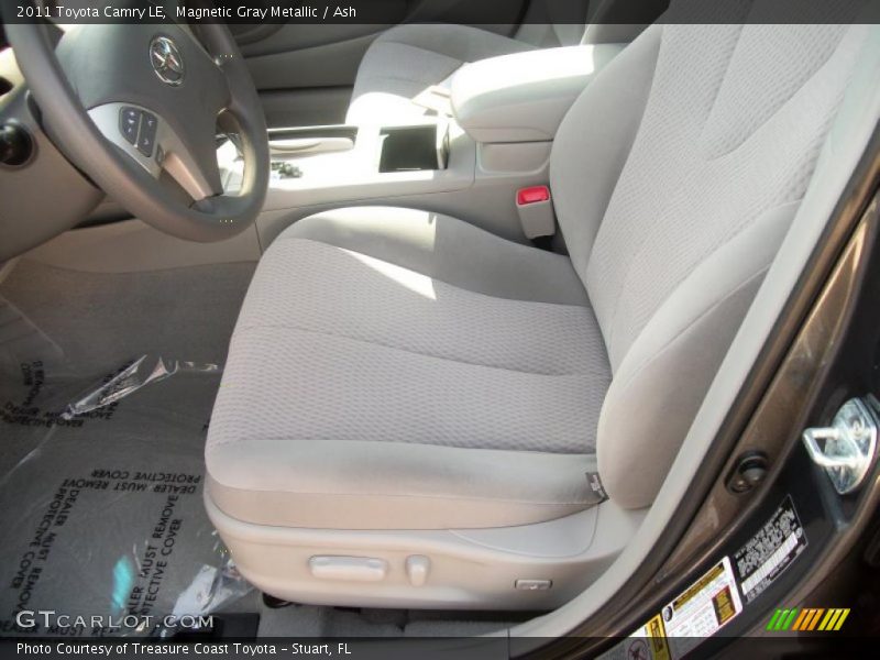 Magnetic Gray Metallic / Ash 2011 Toyota Camry LE