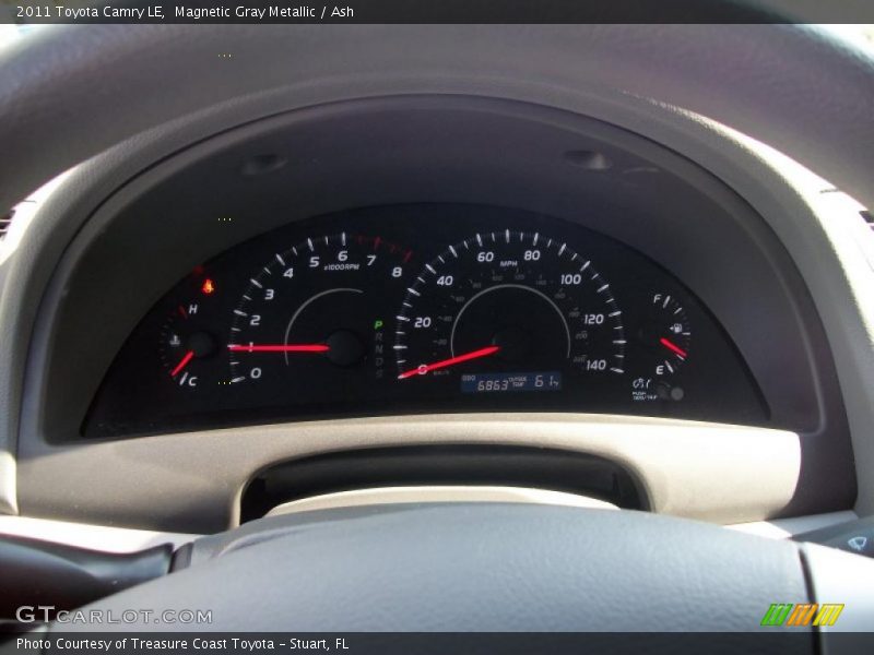 Magnetic Gray Metallic / Ash 2011 Toyota Camry LE