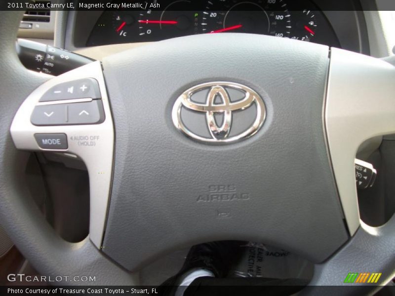 Magnetic Gray Metallic / Ash 2011 Toyota Camry LE