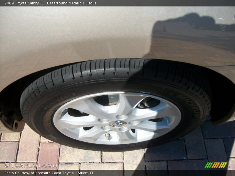 Desert Sand Metallic / Bisque 2009 Toyota Camry SE