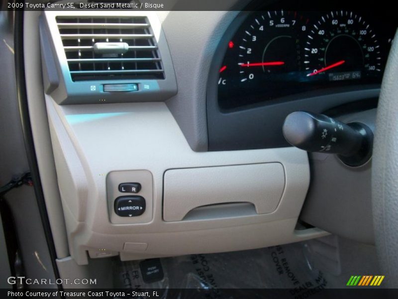 Desert Sand Metallic / Bisque 2009 Toyota Camry SE