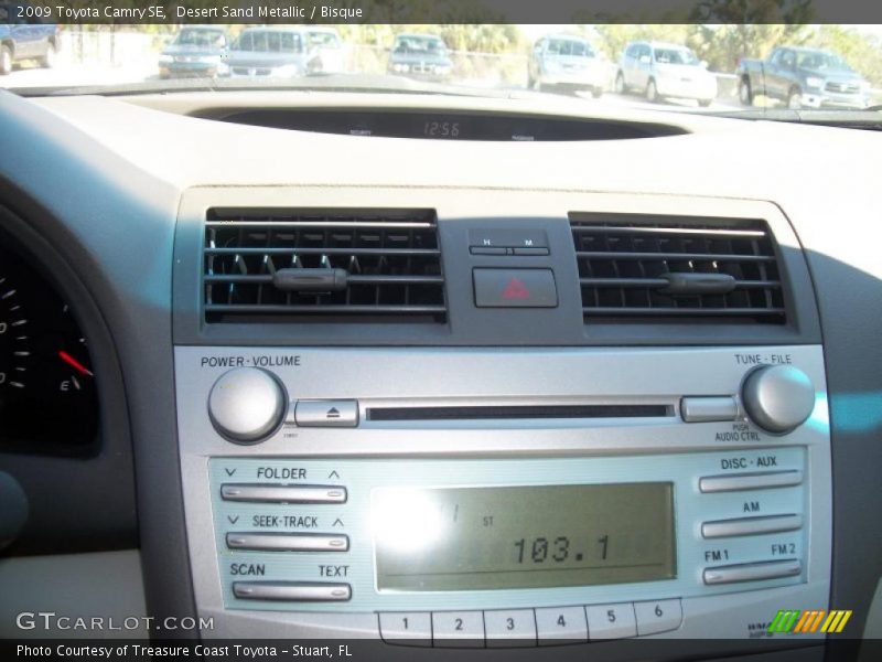 Desert Sand Metallic / Bisque 2009 Toyota Camry SE