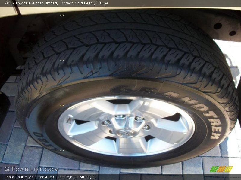 Dorado Gold Pearl / Taupe 2005 Toyota 4Runner Limited