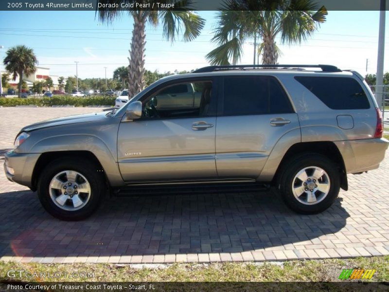  2005 4Runner Limited Dorado Gold Pearl