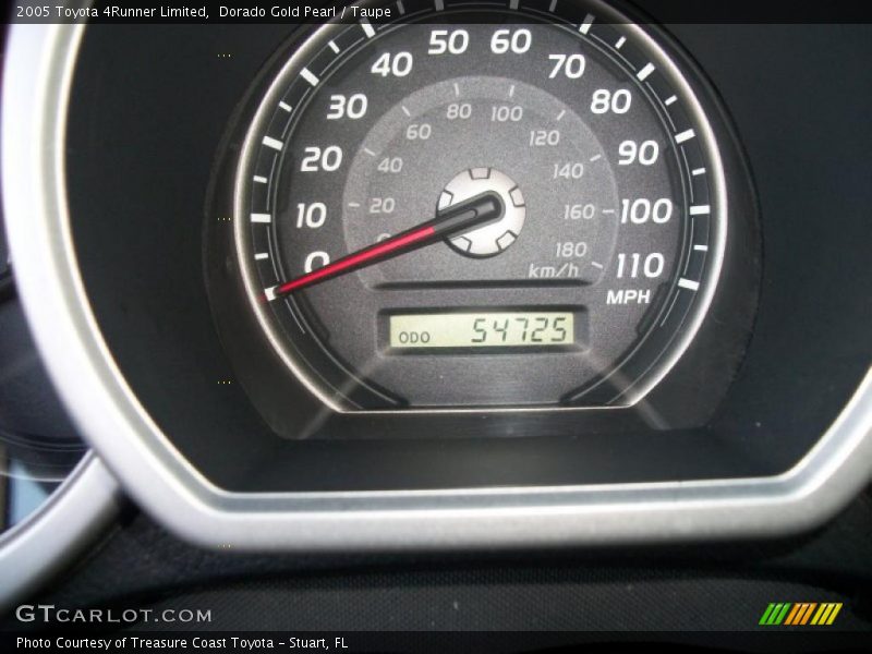 Dorado Gold Pearl / Taupe 2005 Toyota 4Runner Limited