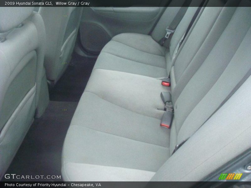 Willow Gray / Gray 2009 Hyundai Sonata GLS
