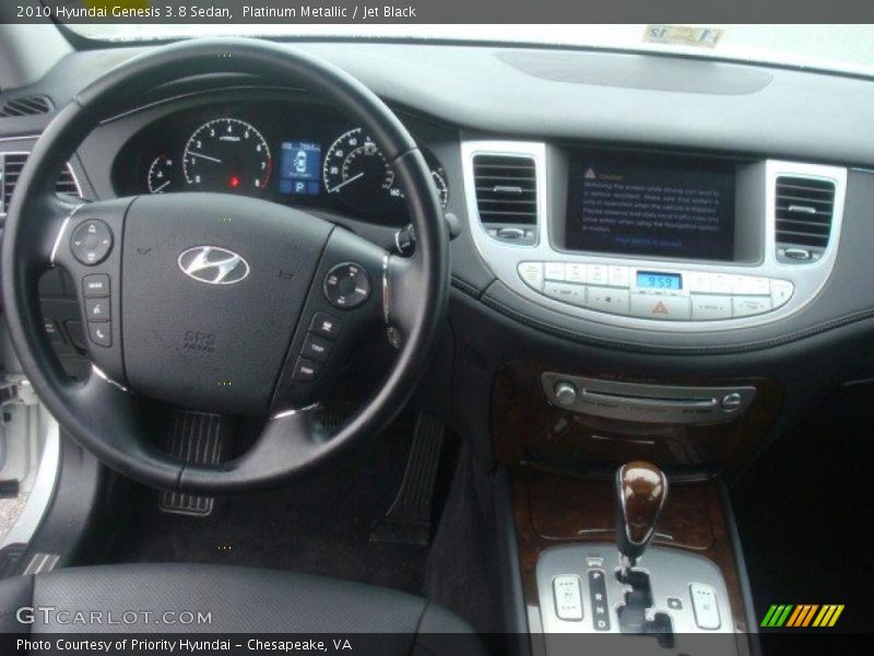 Dashboard of 2010 Genesis 3.8 Sedan