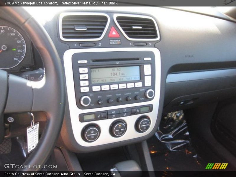 Reflex Silver Metallic / Titan Black 2009 Volkswagen Eos Komfort