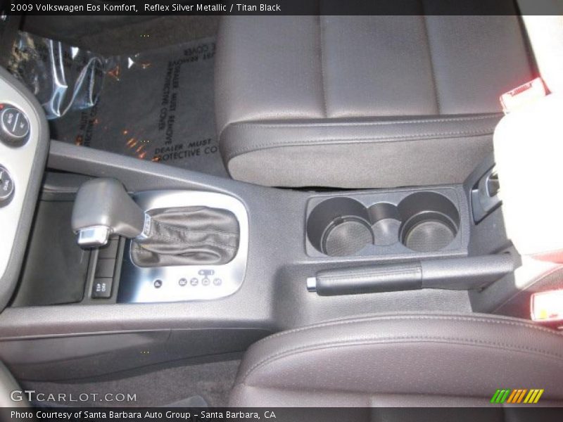 Reflex Silver Metallic / Titan Black 2009 Volkswagen Eos Komfort
