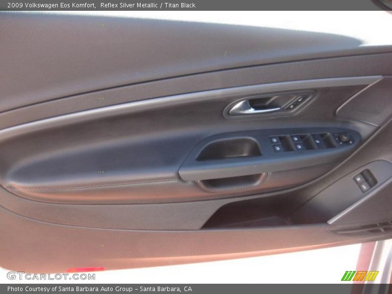 Reflex Silver Metallic / Titan Black 2009 Volkswagen Eos Komfort