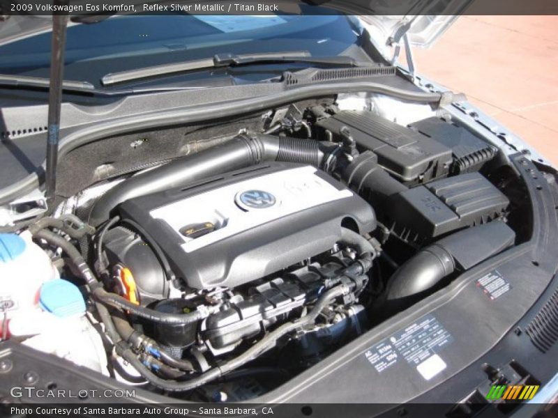 Reflex Silver Metallic / Titan Black 2009 Volkswagen Eos Komfort
