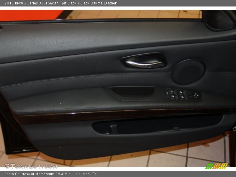 Jet Black / Black Dakota Leather 2011 BMW 3 Series 335i Sedan