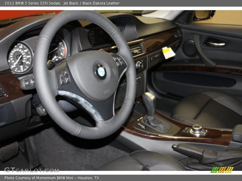 Jet Black / Black Dakota Leather 2011 BMW 3 Series 335i Sedan