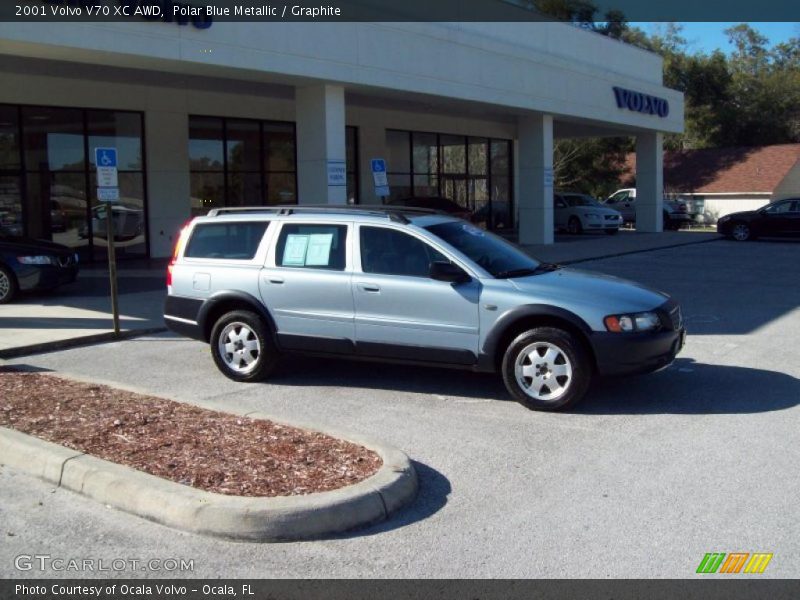 Polar Blue Metallic / Graphite 2001 Volvo V70 XC AWD