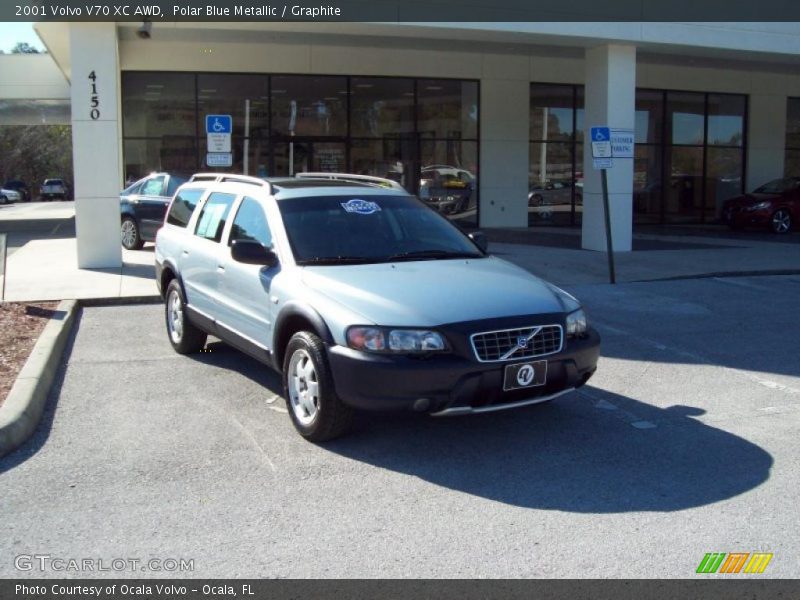 Polar Blue Metallic / Graphite 2001 Volvo V70 XC AWD