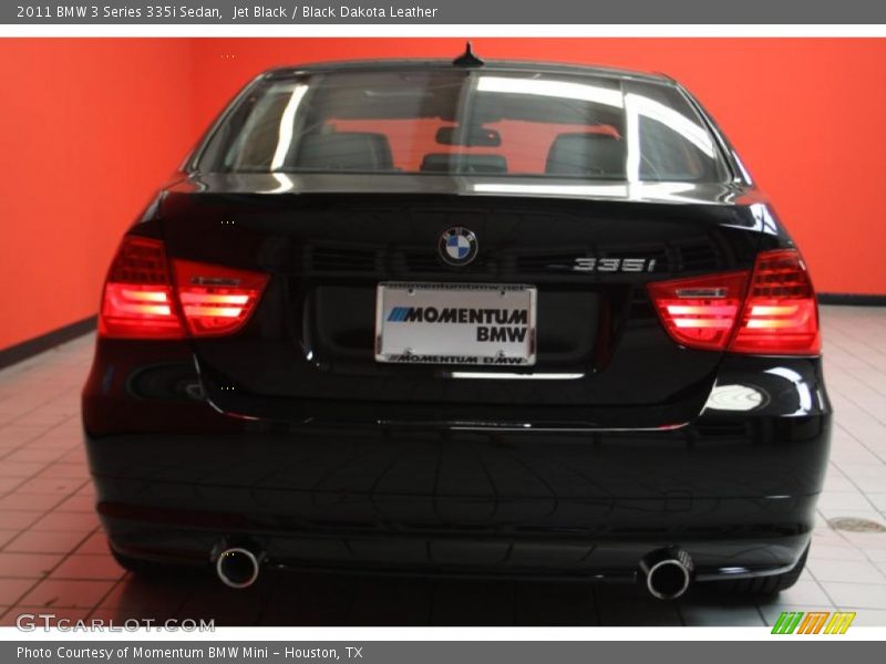 Jet Black / Black Dakota Leather 2011 BMW 3 Series 335i Sedan
