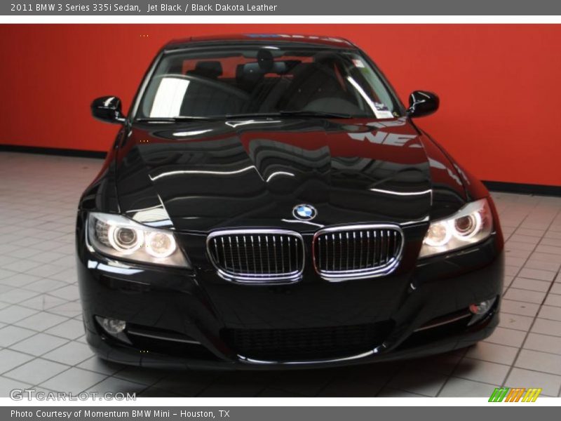 Jet Black / Black Dakota Leather 2011 BMW 3 Series 335i Sedan
