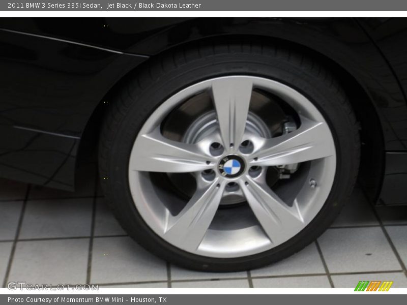 Jet Black / Black Dakota Leather 2011 BMW 3 Series 335i Sedan