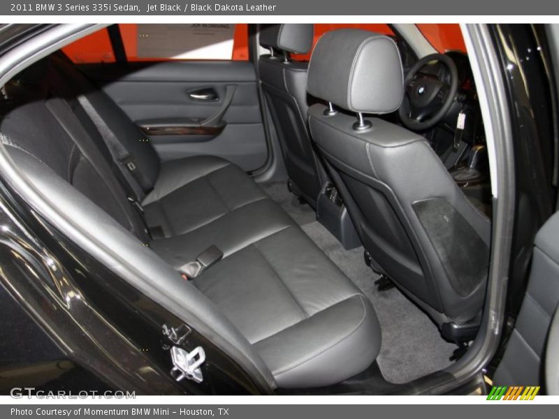 Jet Black / Black Dakota Leather 2011 BMW 3 Series 335i Sedan