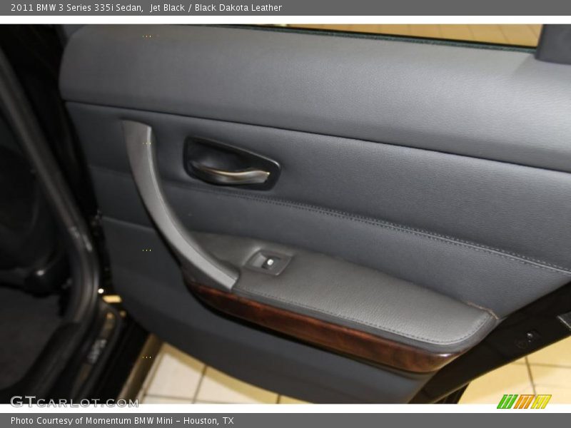 Jet Black / Black Dakota Leather 2011 BMW 3 Series 335i Sedan