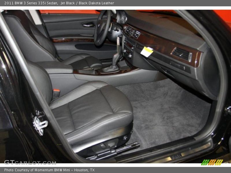 Jet Black / Black Dakota Leather 2011 BMW 3 Series 335i Sedan
