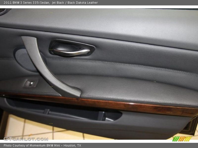 Jet Black / Black Dakota Leather 2011 BMW 3 Series 335i Sedan