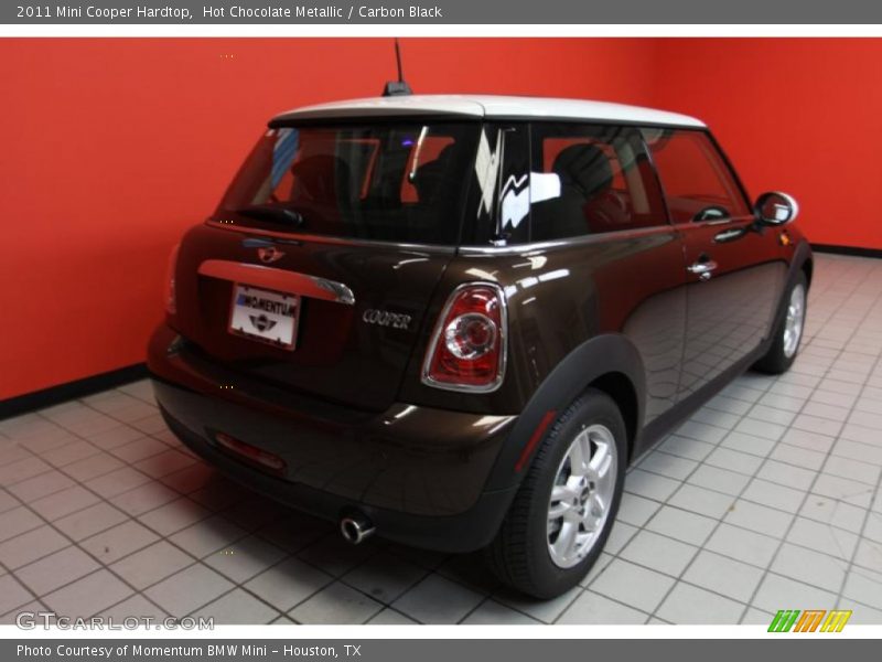 Hot Chocolate Metallic / Carbon Black 2011 Mini Cooper Hardtop