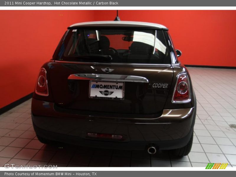 Hot Chocolate Metallic / Carbon Black 2011 Mini Cooper Hardtop