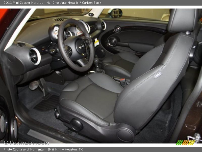 Hot Chocolate Metallic / Carbon Black 2011 Mini Cooper Hardtop