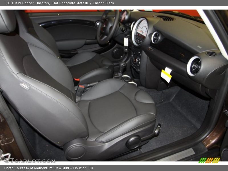 Hot Chocolate Metallic / Carbon Black 2011 Mini Cooper Hardtop