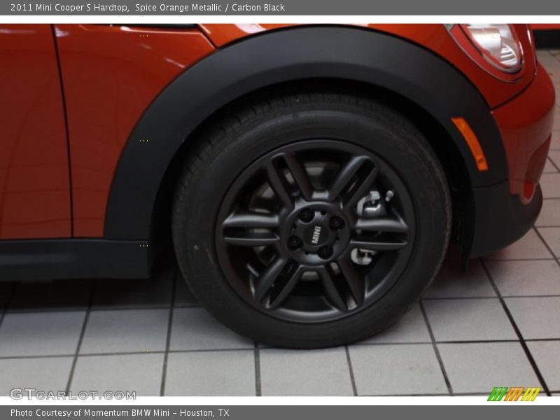 Spice Orange Metallic / Carbon Black 2011 Mini Cooper S Hardtop