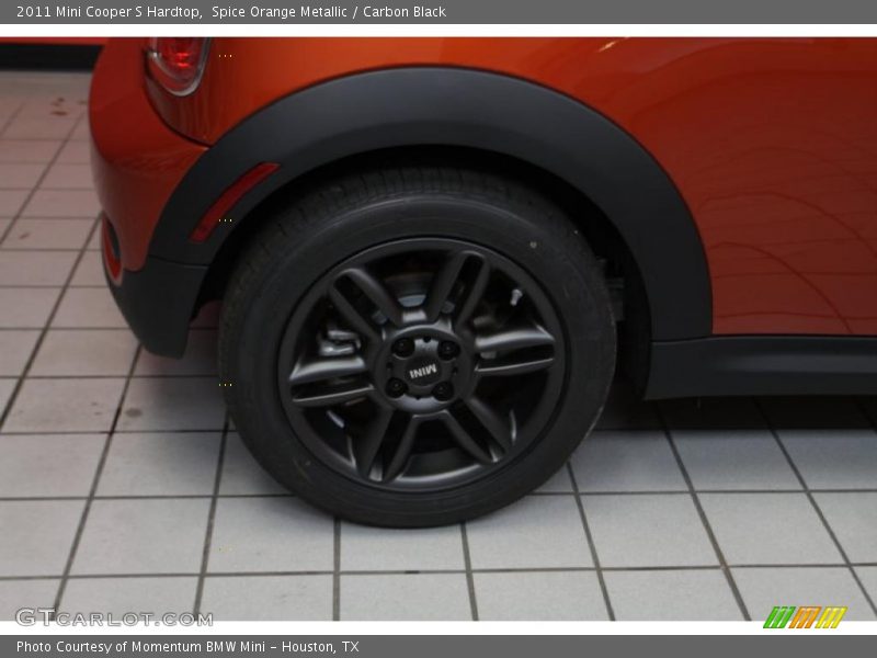 Spice Orange Metallic / Carbon Black 2011 Mini Cooper S Hardtop
