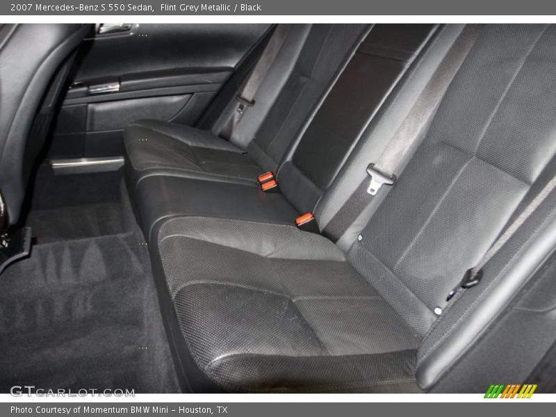 Flint Grey Metallic / Black 2007 Mercedes-Benz S 550 Sedan