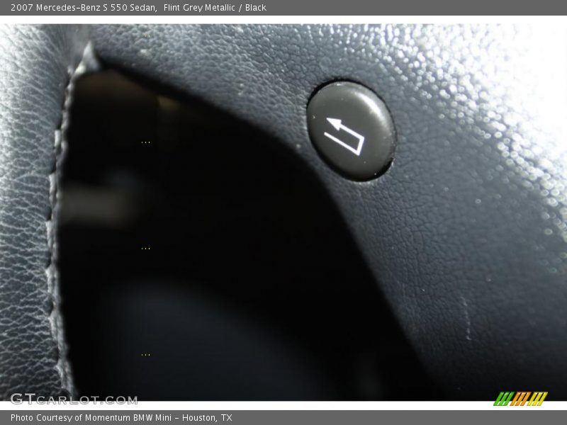 Flint Grey Metallic / Black 2007 Mercedes-Benz S 550 Sedan