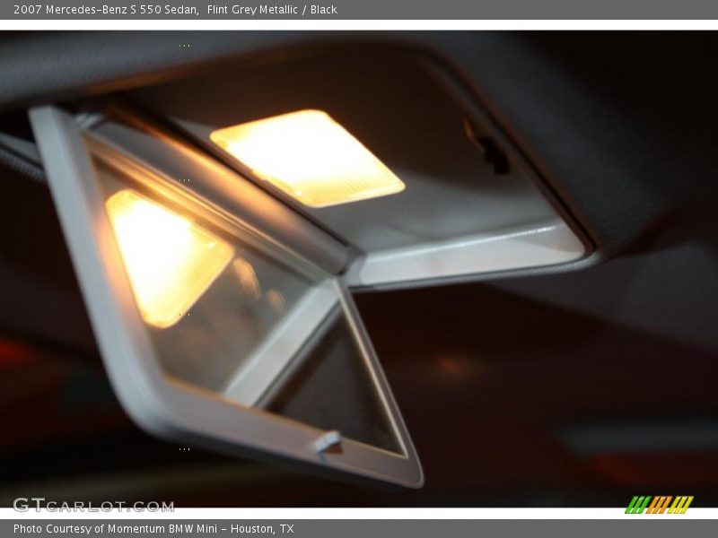 Flint Grey Metallic / Black 2007 Mercedes-Benz S 550 Sedan