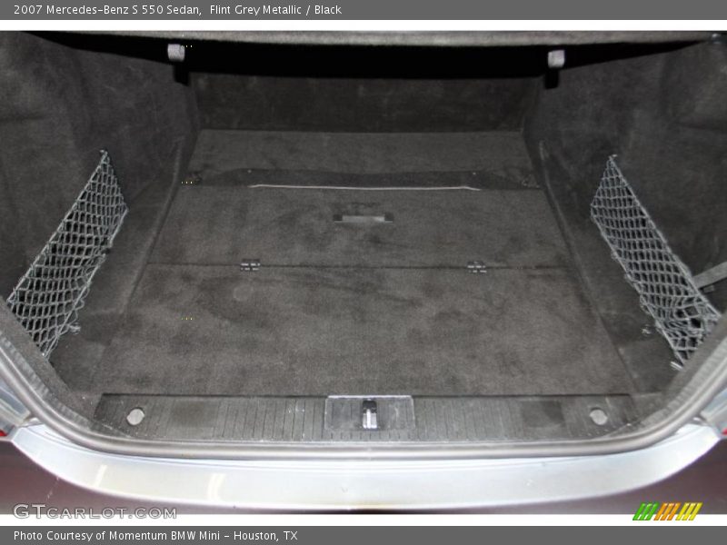 Flint Grey Metallic / Black 2007 Mercedes-Benz S 550 Sedan