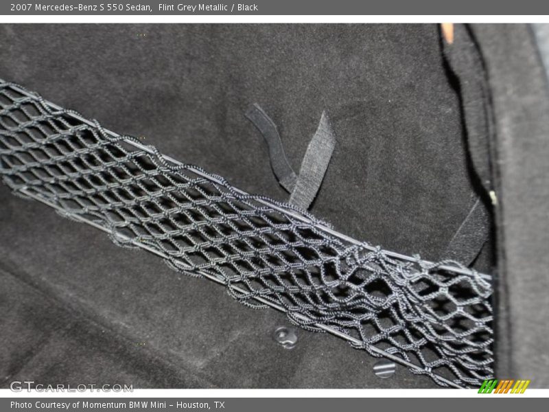 Flint Grey Metallic / Black 2007 Mercedes-Benz S 550 Sedan