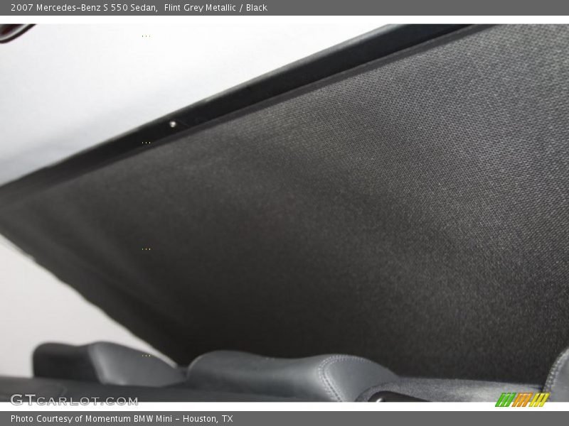 Flint Grey Metallic / Black 2007 Mercedes-Benz S 550 Sedan