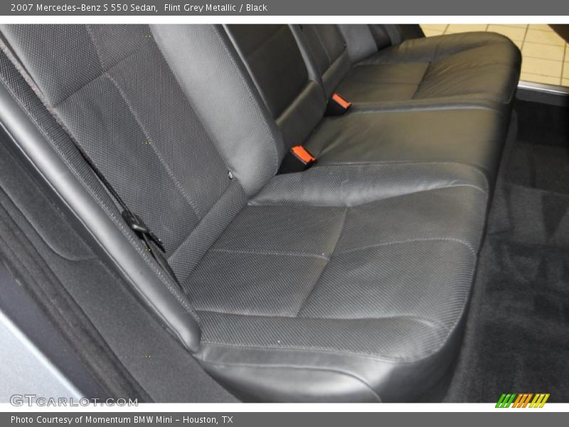Flint Grey Metallic / Black 2007 Mercedes-Benz S 550 Sedan