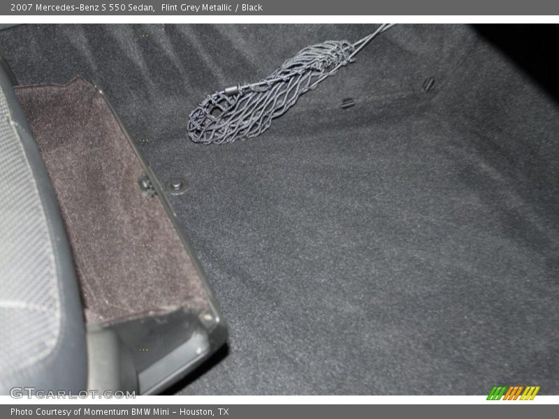 Flint Grey Metallic / Black 2007 Mercedes-Benz S 550 Sedan