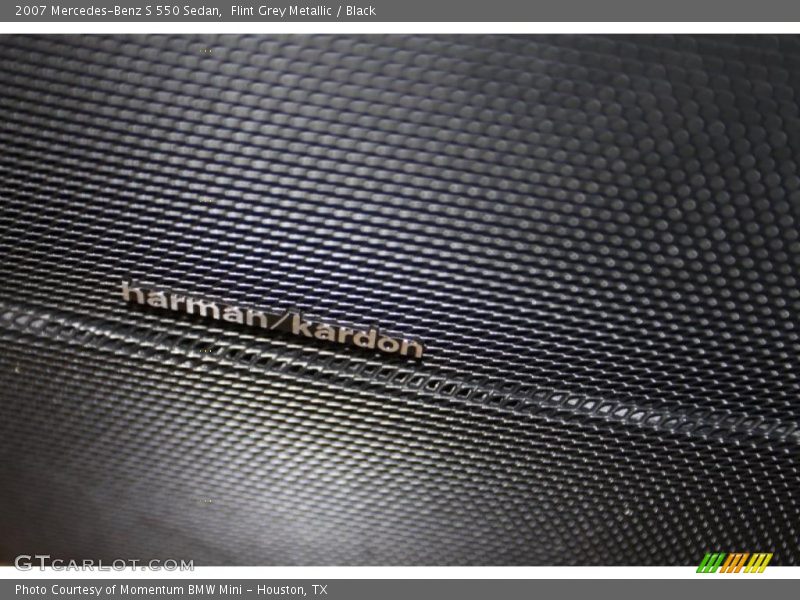 Flint Grey Metallic / Black 2007 Mercedes-Benz S 550 Sedan