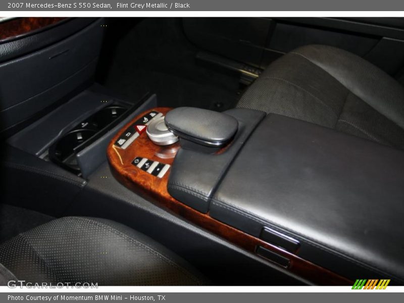 Flint Grey Metallic / Black 2007 Mercedes-Benz S 550 Sedan