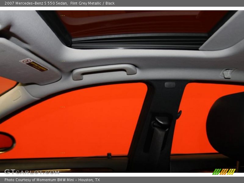 Flint Grey Metallic / Black 2007 Mercedes-Benz S 550 Sedan