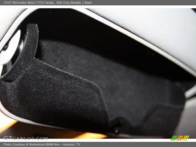 Flint Grey Metallic / Black 2007 Mercedes-Benz S 550 Sedan